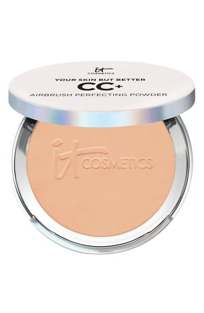 Shop It Cosmetics Your Skin But Better Cc+ Airbrush Perfecting Powder In Medium