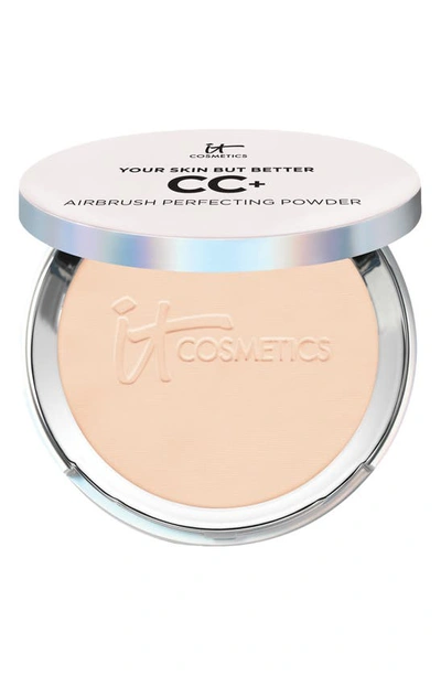 Shop It Cosmetics Your Skin But Better Cc+ Airbrush Perfecting Powder In Light