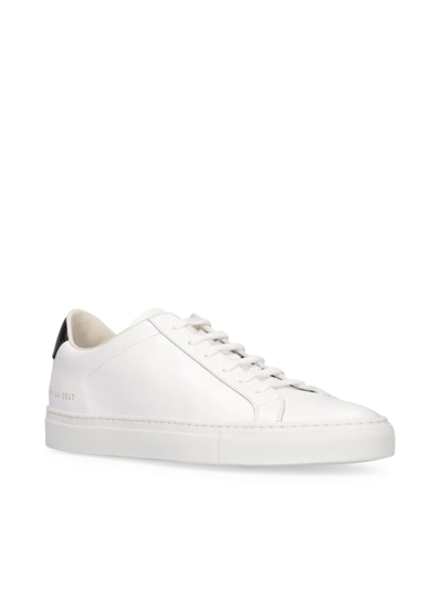 Shop Common Projects Retro Low 2342 In White Black