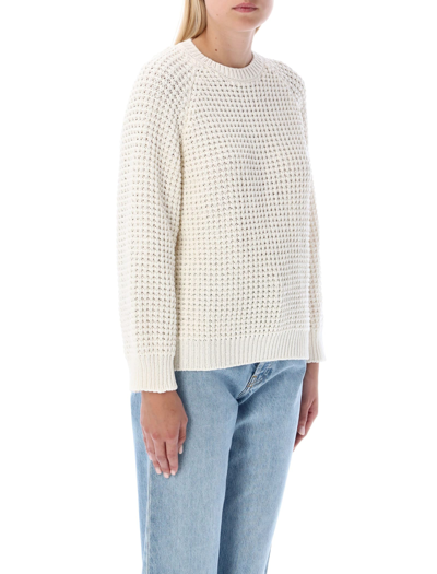 Shop Apc Selma Sweater In White
