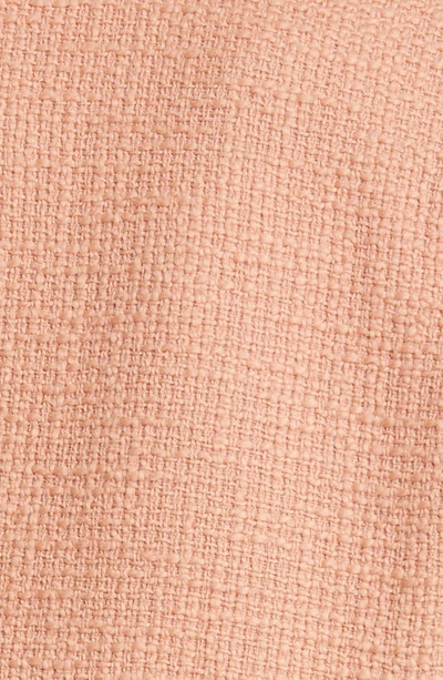 Shop Cinq À Sept Khloe Boucle Blazer In Pink Sand