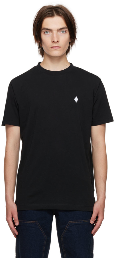 Shop Marcelo Burlon County Of Milan Black Cross T-shirt In Black White