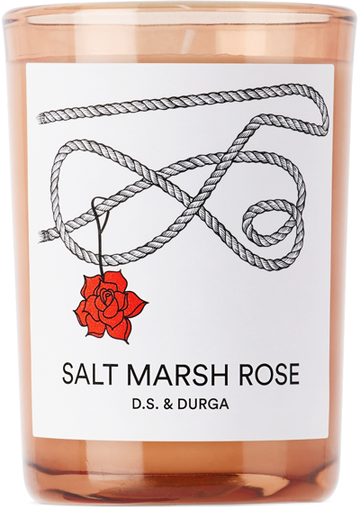 Shop D.s. & Durga Salt Marsh Rose Candle, 7 oz In Na
