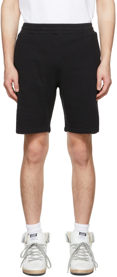 Golden Goose Diego Bermuda Shorts In Black In Black