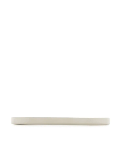 Monica Vinader Essential Hinged Bangle Bracelet In Silver