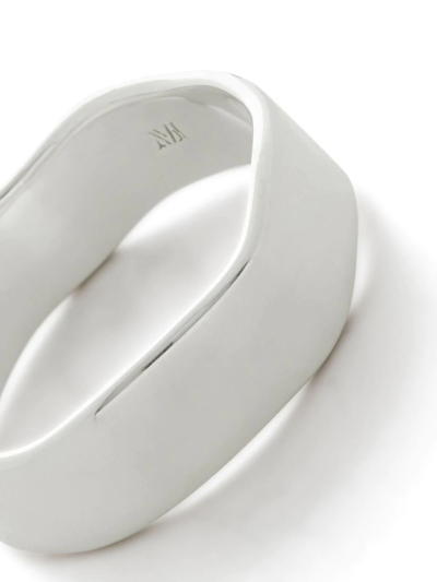 Monica Vinader Sterling Silver Siren Muse Ring In Silver