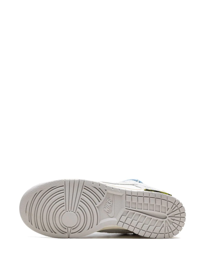 Nike 1 X Off-white Dunk Low Sneakers In Sail/neutral Grey-psychic Blue