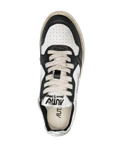 Shop Autry Medalist Low-top Sneakers In White