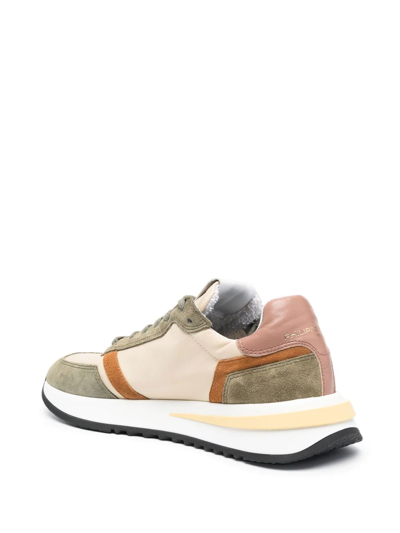Philippe Model Paris Low-top Sneakers In Green