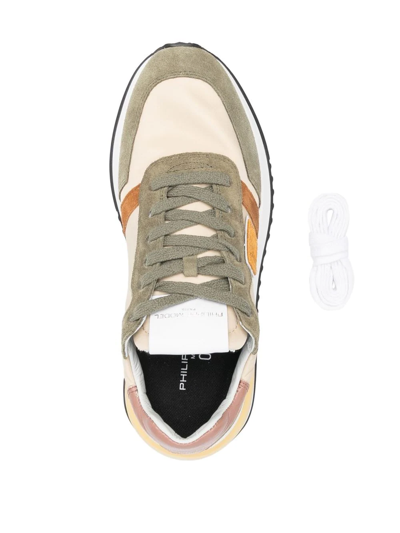 Philippe Model Paris Low-top Sneakers In Green