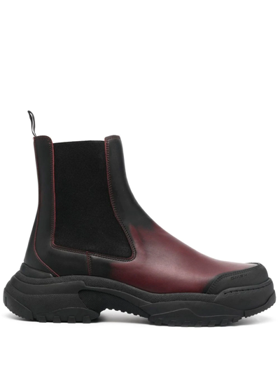 Shop Gmbh Slip-on Chelsea Boots In Red