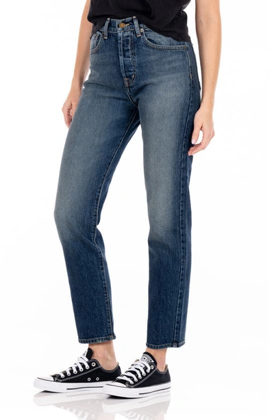 Shop Modern American Bancroft High Waist Mom Jeans In Palmetto