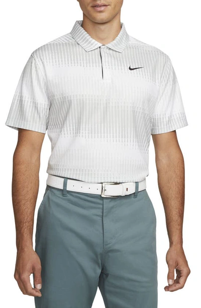 Nike Tiger Woods Dri-fit Adv Printed Golf Polo Shirt In White | ModeSens