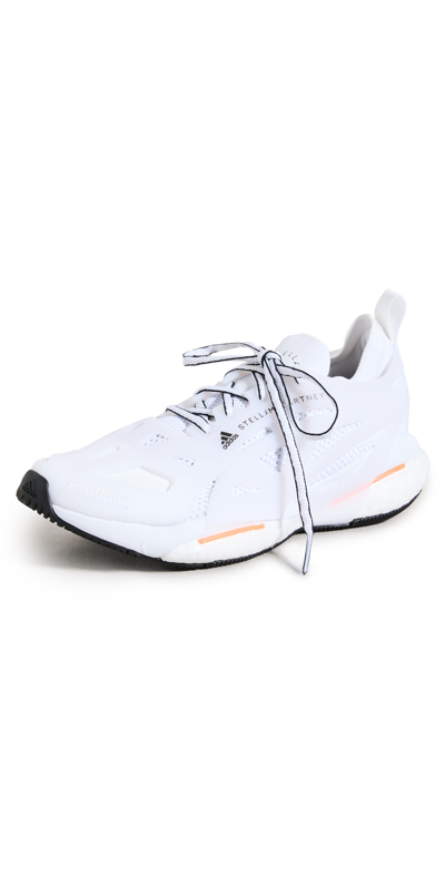 Shop Adidas By Stella Mccartney Solarglide Sneakers White/white/core Black