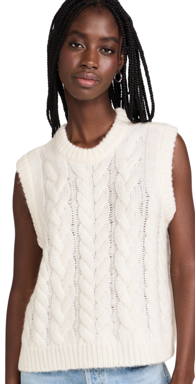 Shop Rails Alexis Sweater Vest In Ivory