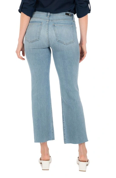 Kut From The Kloth Kelsey High Waist Ankle Flare Jeans In Dignified