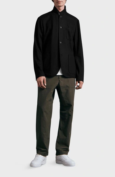 Shop Rag & Bone Icons Prospect Wool Cardigan In Black