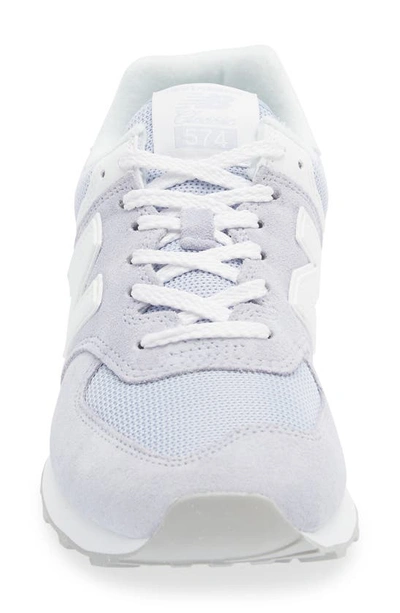 Shop New Balance 574 Classic Sneaker In Violet Haze/ White