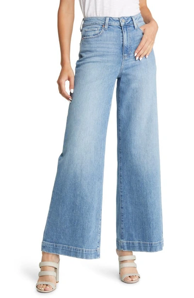 Shop Paige Harper Super High Waist Wide Leg Jeans In Kara