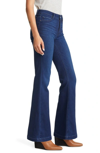 Shop Paige Genevieve High Waist Flare Jeans In Model