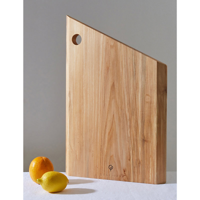 Shop Goldfinger Modern Grained Upcycled Lime-wood Serving Board 53cm