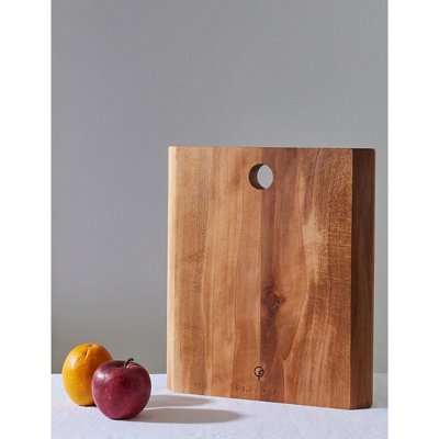 Shop Goldfinger Grained Upcycled-beechwood Serving Board 35cm