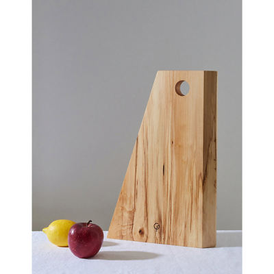 Shop Goldfinger Modern Grained Upcycled Lime-wood Serving Board 40cm