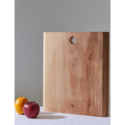 Shop Goldfinger Grained Upcycled-beechwood Serving Board 40cm