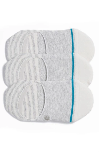 Stance Sensible 3-pack No-show Socks In Heathergre
