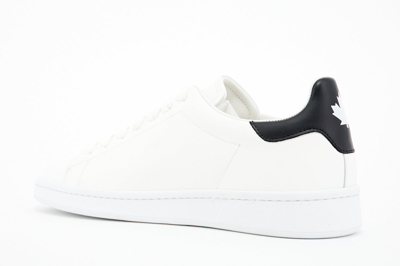 Shop Dsquared2 Men's Sneakers In Bianco
