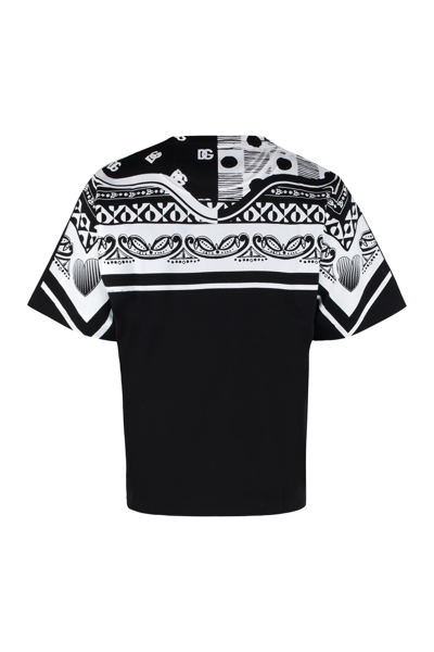 Shirts Dolce & Gabbana - Bandana print short sleeve shirt - G5GX2TFI1KXHN74C