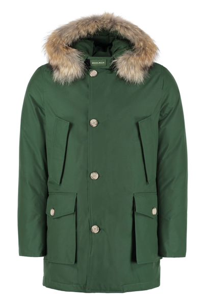 Shop Woolrich Classic Arctic Parka In Green