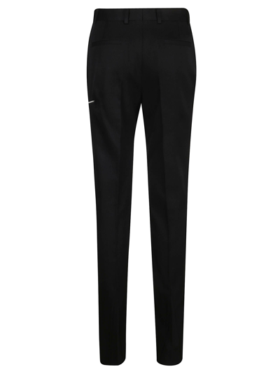 Shop Victoria Beckham Zip Detail Pant In Black