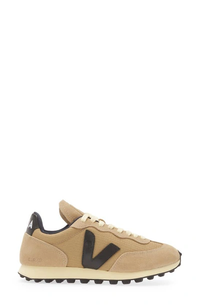 Shop Veja Rio Branco Sneaker In Dune Black