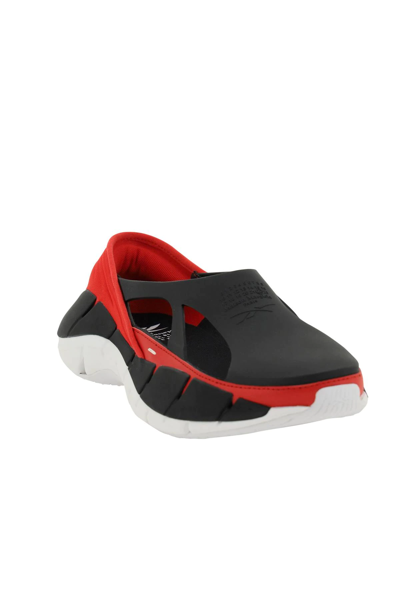 Shop Maison Margiela Project 0 Cr Reebok Sneakers In Black,red,white