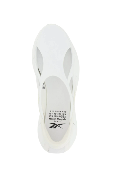 Shop Maison Margiela Project 0 Cr Reebok Sneakers In White