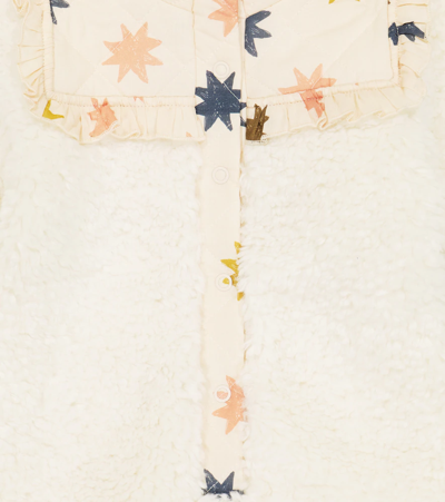 Shop The New Society Baby Anaïs Teddy Onesie In Sand