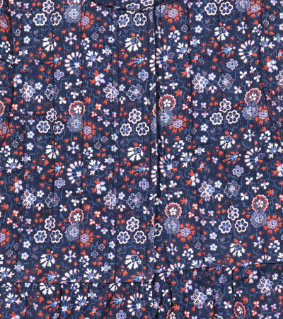 The New Society Felicity Floral Cotton Vest In Felicity Liberty Print