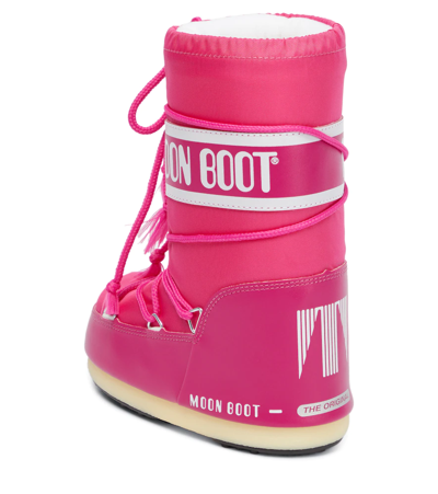 Moon Boot Icon Snow Boots In Bouganville