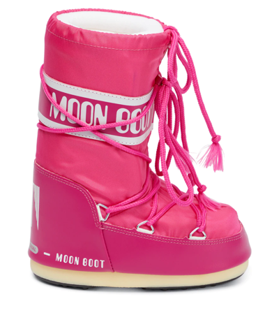 Moon Boot Icon Snow Boots In Bouganville