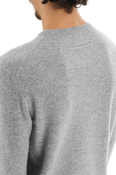 Shop Ermenegildo Zegna Zegna Cashmere Sweater In Grey
