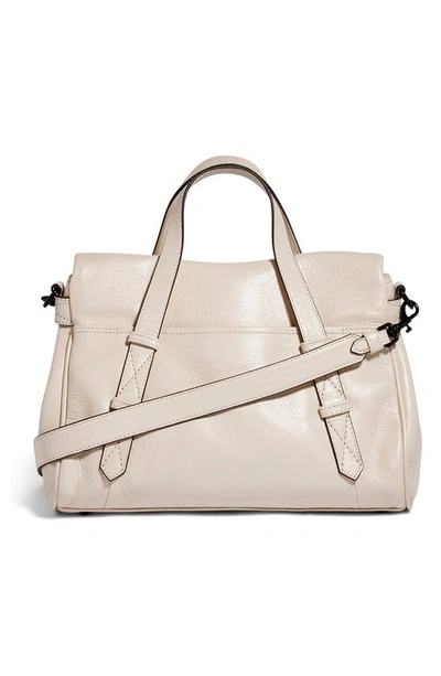Aimee Kestenberg Bali Double Entry Leather Satchel In Sandy Vintage