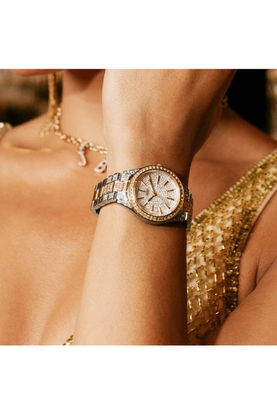 Shop Jbw Cristal 34 Bracelet Watch, 34mm In Silver