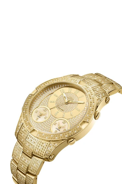 Shop Jbw Jet Setter Iii Diamond Bracelet Watch, 46mm In Gold