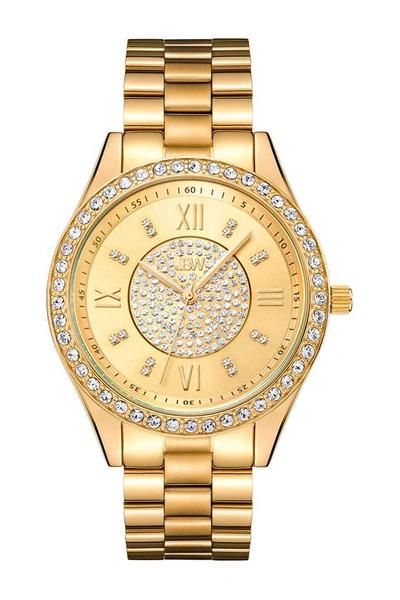 Shop Jbw Mondrian Diamond Bracelet Watch, 37mm In Gold