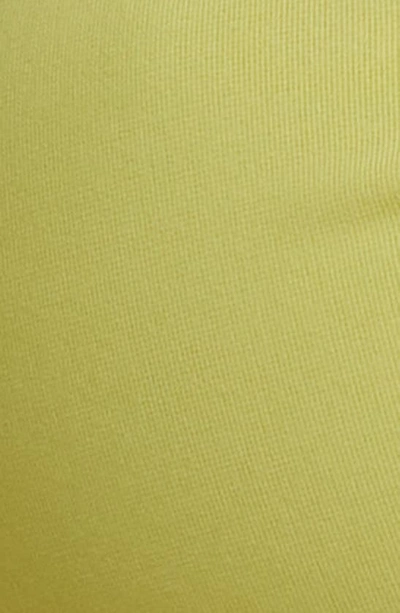 House Of Cb Medea Bandeau Stretch-woven Bikini Top In Olive