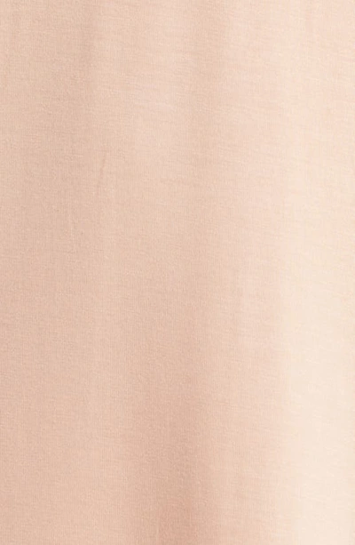 Shop Eberjey Naya Jersey Knit Chemise In Rose Cloud