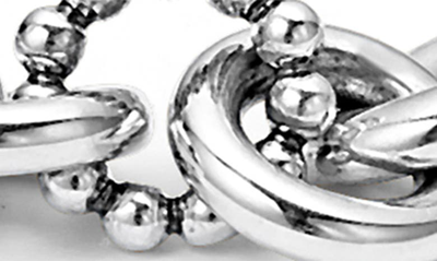 Lagos Signature Caviar Link Bracelet In Silver