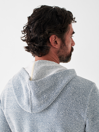 Shop Faherty Hoodie In Whitewater