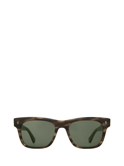 Shop Garrett Leight Sunglasses In Kodiak Tortoise/g15